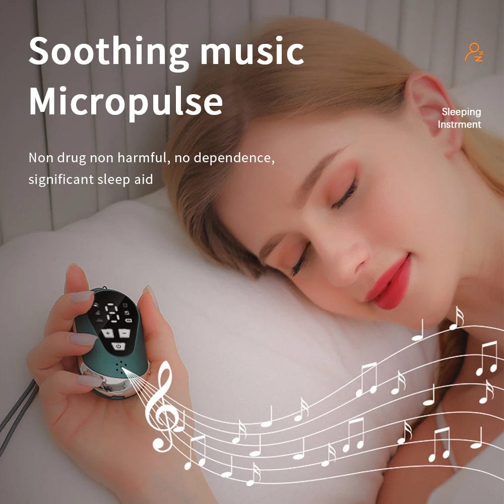  Showlu Fashion Store Portable Microcurrent Pulse Sleep Aid Device