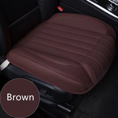  Showlu Fashion Store PU Leather Car Seat Cover Luxury Car Seat Protection Cushion Leg Support Extension Non-slip Mat Auto Accessories Universal Size