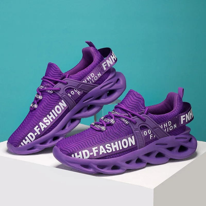 SHOWLU FASHION STORE Purple 006KJ / 48 / CHINA Fashion Blade Running Shoes Unisex Original Yellow Men's Designer Shoes Summer Casual Sneakers Breathable Women's Sports Shoes