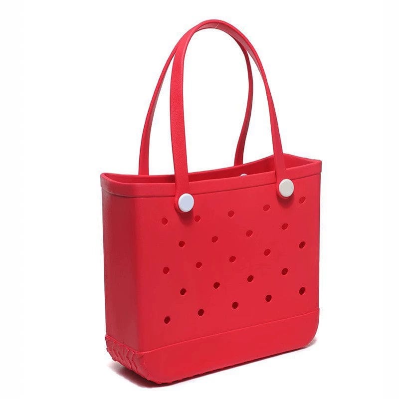  Showlu Fashion Store Red [medium bag, big bag please take pure color big bag link]] Eva Fashion Outdoor Print Pet Bag Beach Bag