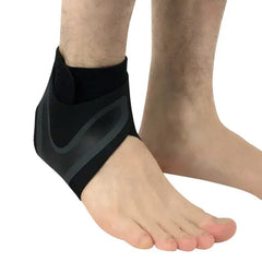  Showlu Fashion Store Right black1 / L High Elastic Sports ankle brace Protect Sports Ankle Safety sportive Running Basketball Ankle joint fixation tobillera deportiva