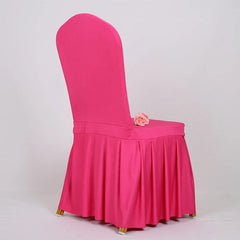 Showlu Fashion Store rose Red / 1pcs chair cover Banquet Chair Cover High Quality Hotel Wedding Chair Cover Adjustable Spandex Chair Cover