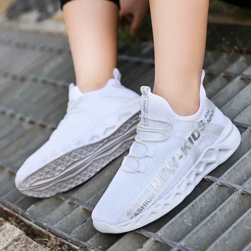 SHOWLU FASHION STORE Running Sneakers Breathable Lightweight Soft Non-slip Leisure Comfortable Walking Boys Girls Casual Shoes Single Net Children's