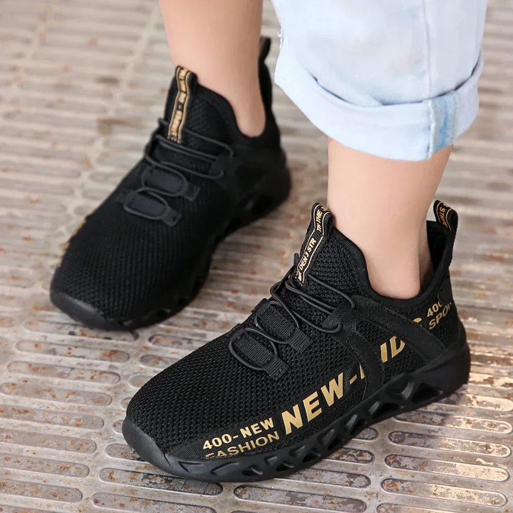 SHOWLU FASHION STORE Running Sneakers Breathable Lightweight Soft Non-slip Leisure Comfortable Walking Boys Girls Casual Shoes Single Net Children's