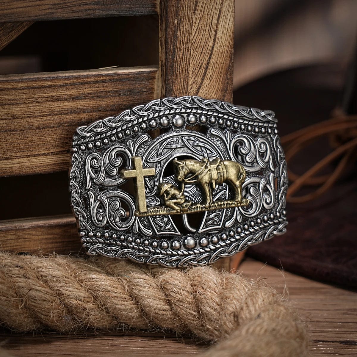  Showlu Fashion Store SILVER 2 Western Belt Buckle Initial Vintage-Cowboy Rodeo Silver Large Skull Belt Buckle for Men Women