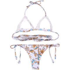  Showlu Fashion Store Slimming Hollow-Out Triangle Bikini