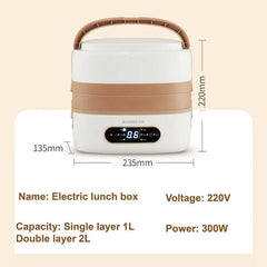  Showlu Fashion Store Smart Electric Heating Lunch Box