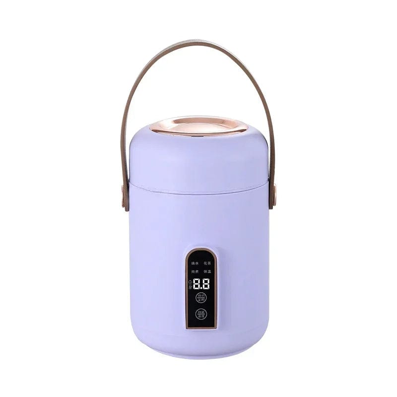  Showlu Fashion Store Smart Electric Stew Pot Portable Soup Insulation Bucket Rice Noodles Porridge Stew Skillet Cup Heater Boiler Lunch Box Office