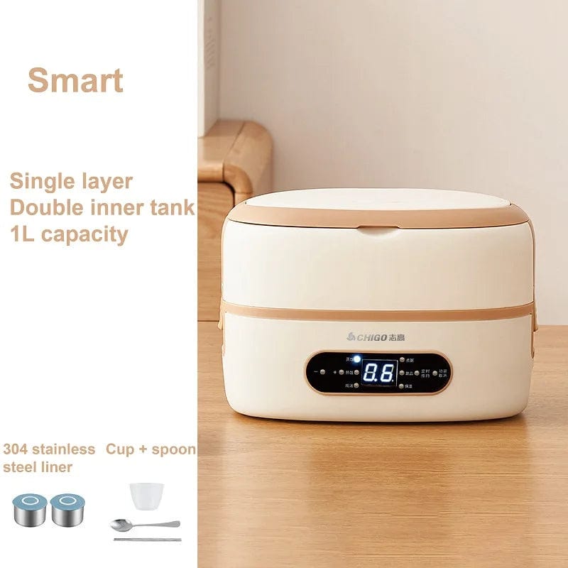  Showlu Fashion Store Smart Single / CHINA / AU Smart Electric Lunch Box Enjoy Warm Meals Anywhere