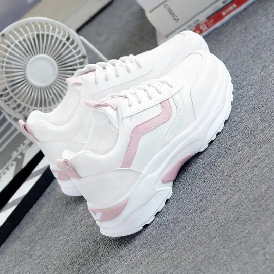 SHOWLU FASHION STORE Sneakers Women's Spring and Autumn 2024 New InS Thin Breathable White Shoes Students Flat Lightweight Pop Shoes Tide