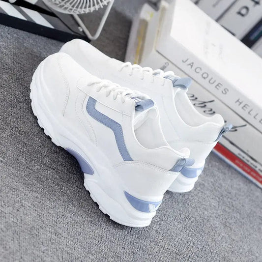 SHOWLU FASHION STORE Sneakers Women's Spring and Autumn 2024 New InS Thin Breathable White Shoes Students Flat Lightweight Pop Shoes Tide