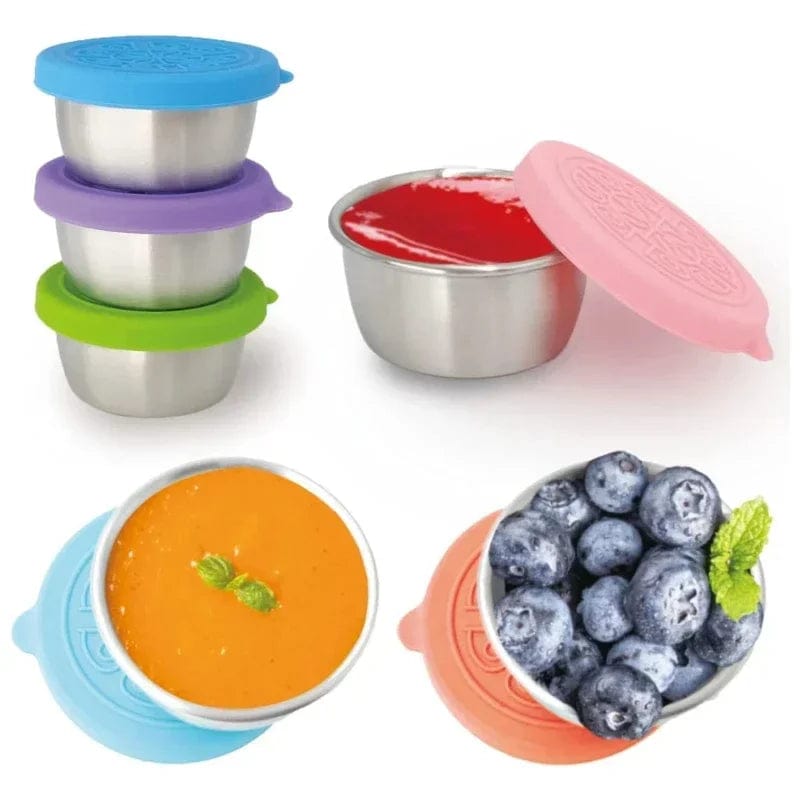  Showlu Fashion Store Stainless Steel Food Container Fruit Snack Box