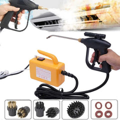  Showlu Fashion Store Steam Cleaner For Home 2600W High Pressure Sterilization Air Conditioning Kitchen Hood Car Appliances Carpet Cleaning Vaporizer