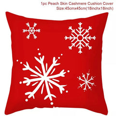 Showlu Fashion Store style 34 / 45 x 45 Christmas Cushion Cover Merry Christmas Decorations for Home 2023 Christmas Ornament Navidad Noel Xmas Gifts Happy New Year 2024