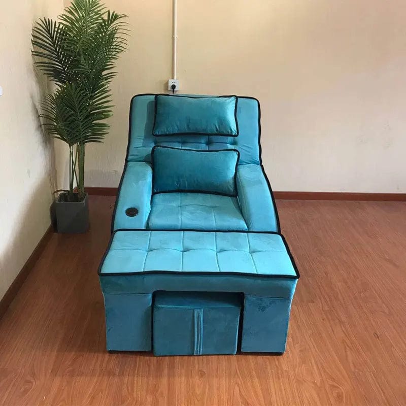 SHOWLU FASHION STORE Style A 6 Comfort Latex Pedicure Chair Adjust Portable Nail Spa Pedicure Chair Therapy Stool Sillon De Pedicura Home Furniture ZT50PC