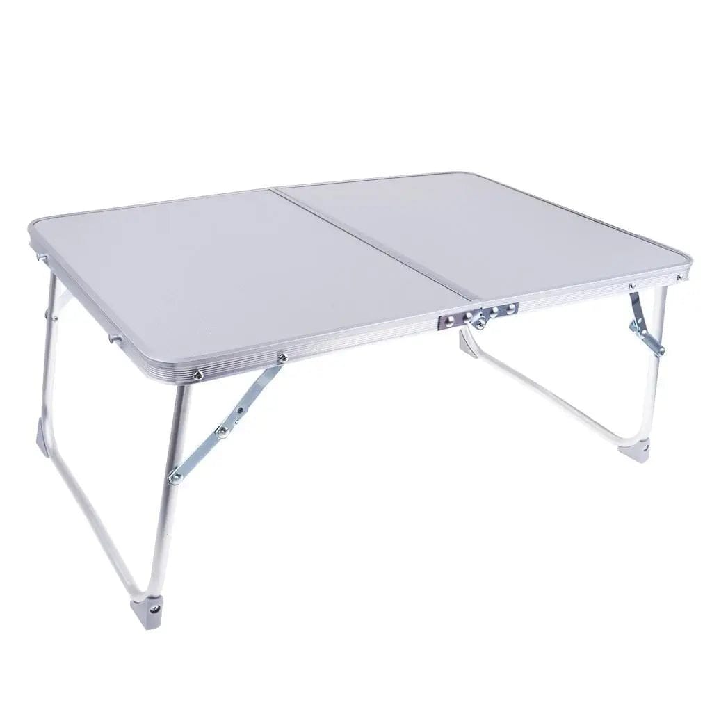 SHOWLU FASHION STORE Style A / CHINA Folding Camping Table Portable Picnic Outdoor Garden BBQ Dining Desk Silver