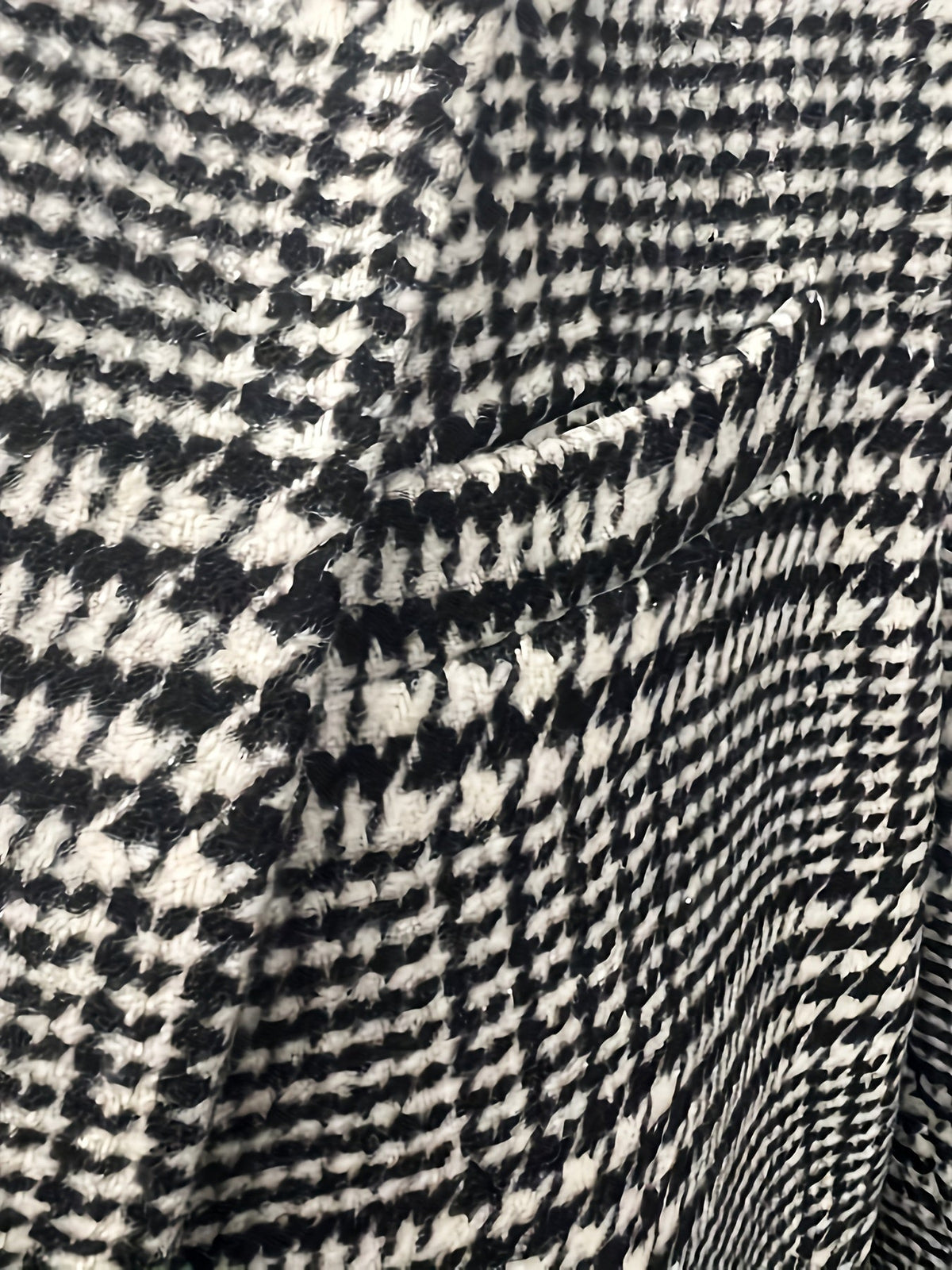 Men's SHOWLU Houndstooth blazer with a regular fit, woven polyester suit jacket, stylish and tailored for a polished look.