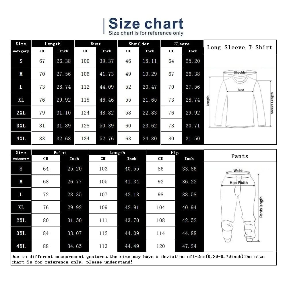 SHOWLU FASHION STORE Summer Men's 2 Piece Sets Tracksuits Long Sleeve T Shirt+Long Sweatpants Set Streetwear Sportstreet Men Oversized Men Clothing