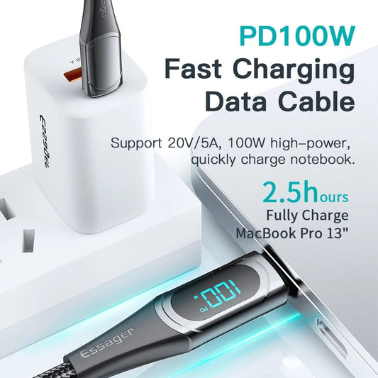  Showlu Fashion Store Super-Fast Charging USB-C Cable