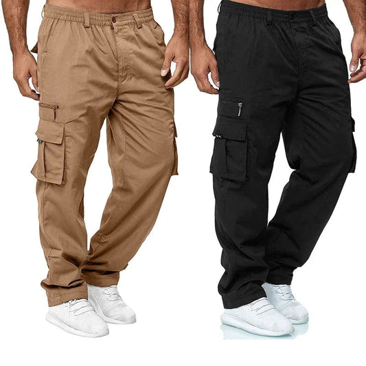 SHOWLU FASHION STORE Sweatpants Men Jogger Cargo Pants Casual Multi Pockets Military Tactical Trousers Tactical Cargo Baggy Pants Men