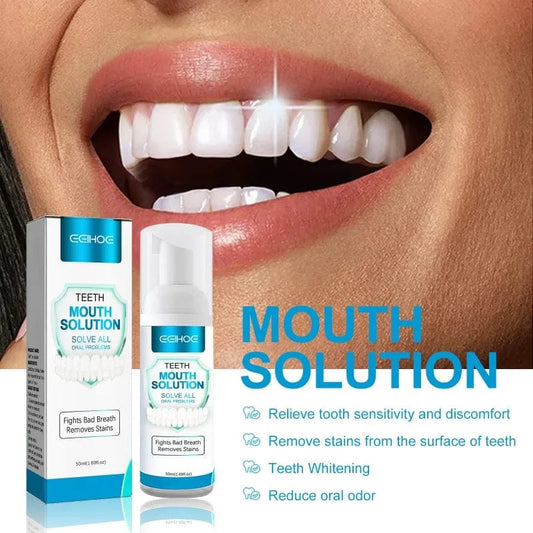  Showlu Fashion Store Teeth Whitening Mousse Toothpaste Remove Against Dental Caries Plaque Dirt Serum Fresh Breath Oral Hygiene Dental Tooth