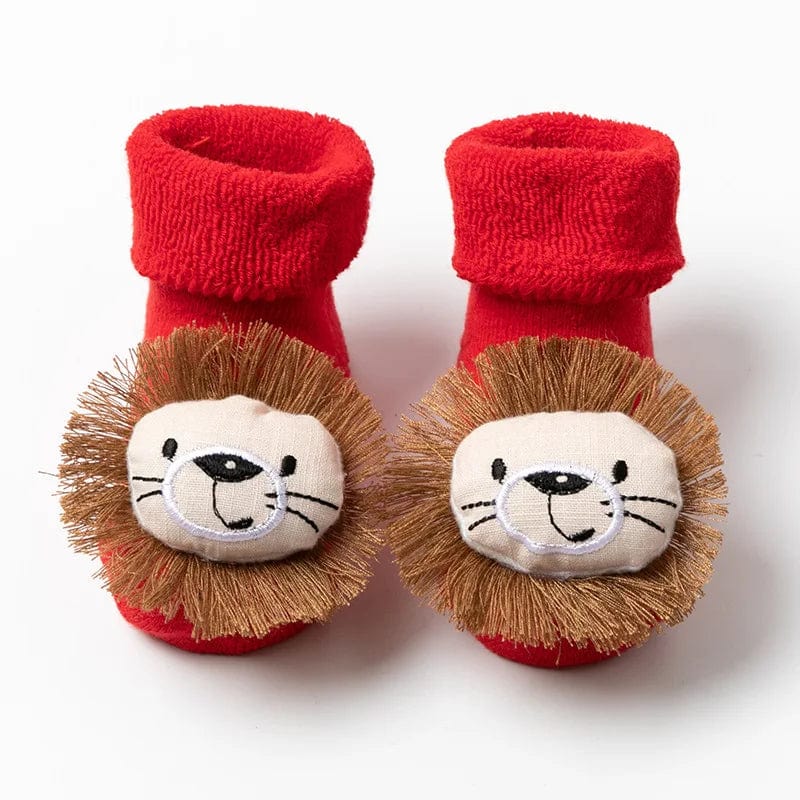 Showlu Fashion Store Thicker-3 / 0-1Years S Christmas Baby Socks Baby Boys Girls Spring Autumn Winter Anti Slip Socks Infant Newborn Soft Cotton Floor Sock Cartoon Shoes