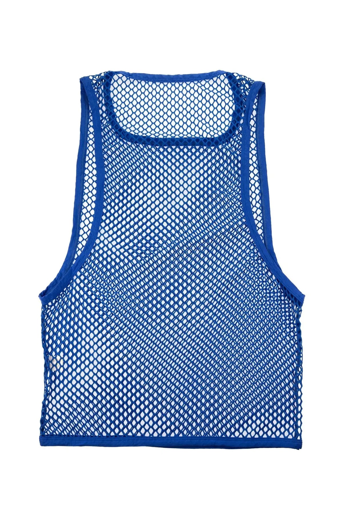 Men's bodybuilding gym tank top from Showlu Fashion Store, sleeveless mesh undershirt for fitness and workout activities.