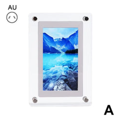  Showlu Fashion Store UK / CN Acrylic Digital Photo Frame 5 Inch 1200mAh Vertical Display IPS Screen 4G Memory Battery Porta Retrato Digital