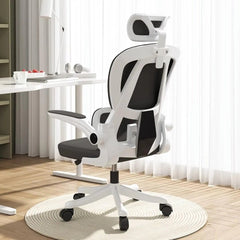 SHOWLU FASHION STORE United States / Black White Computer Chair Office Chair High Back Ergonomic Office Chair With Lumbar Support Adjustable Headrest 3D Armrest and Lumbar Gamer