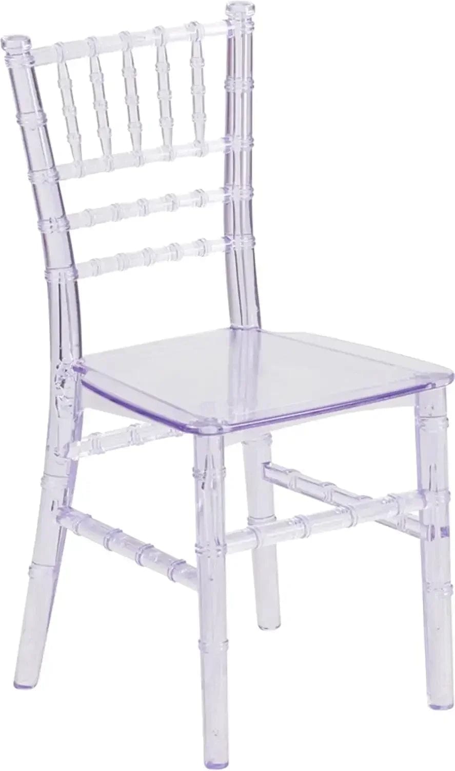 SHOWLU FASHION STORE United States / Clear 10 Pack Transparent Crystal Resin Party and Event Chair for Commercial & Residential Use School Chairs Children's Furniture