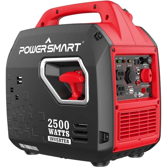 SHOWLU FASHION STORE United States PowerSmart 2500W Portable Inverter Generator, Super Quiet 4-Stroke Engine, CARB Compliant, Eco-Mode Feature, CA cannot deliver