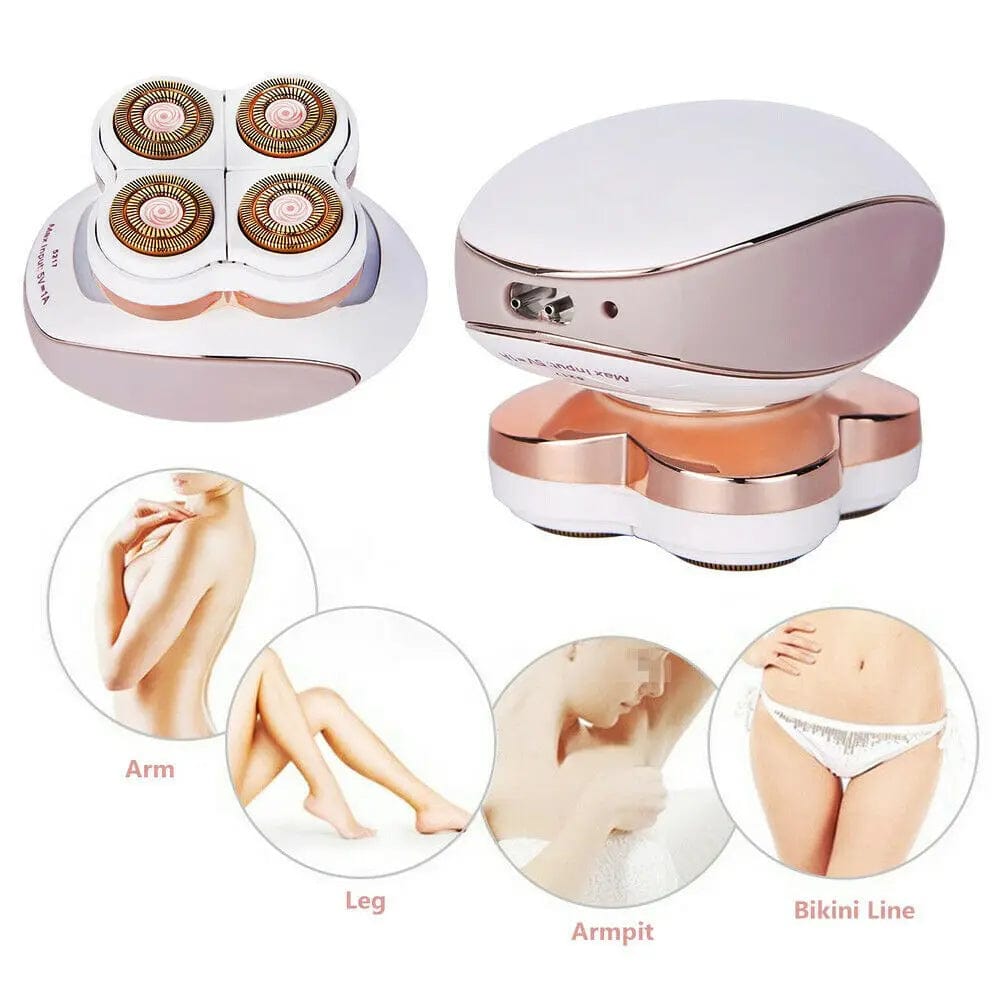 SHOWLU FASHION STORE white Painless Hair Removal Epilator Female Shaving Machine Women Razor Leg Body Electric Lip Shaver For Women Man Cheek Lady Shaver