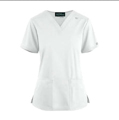 SHOWLU FASHION STORE white / XL New Lightweight Surgical Gown Short-sleeved Operating Room Split Doctor's Scrub Top Overalls Nursing Uniforms