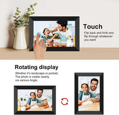  Showlu Fashion Store WiFi Frameo Digital Photo Frame 10.1 Inch 32GB Smart Digital Picture Frame with 1280x800 IPS HD Touch Screen