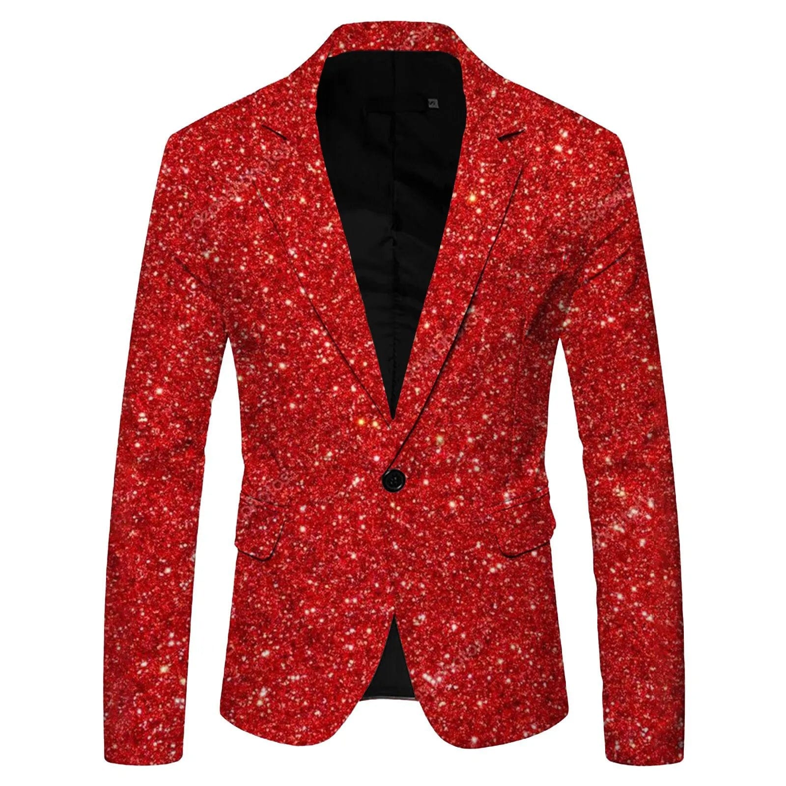 SHOWLU FASHION STORE Wine / L Men Nightclub Prom Suit Blazer Men Costume Homme Stage Clothes For Singers Shiny Gold Sequin Glitter Embellished Blazer Jacket