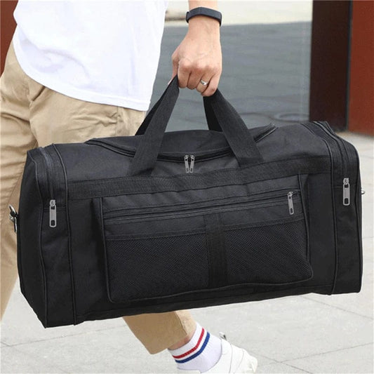  Showlu Fashion Store Women Men Nylon Travel Duffel Bag Carry On Luggage Bag Men Tote Large Capacity Weekender Gym Sport Holdall Overnight Bag Pouches