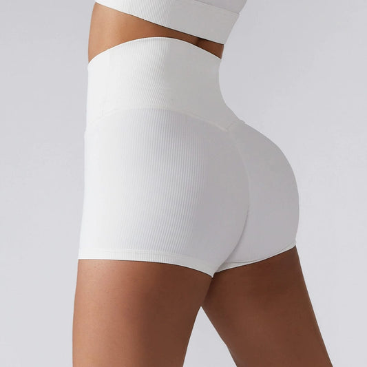  Showlu Fashion Store Women's High Waist Tight Shorts