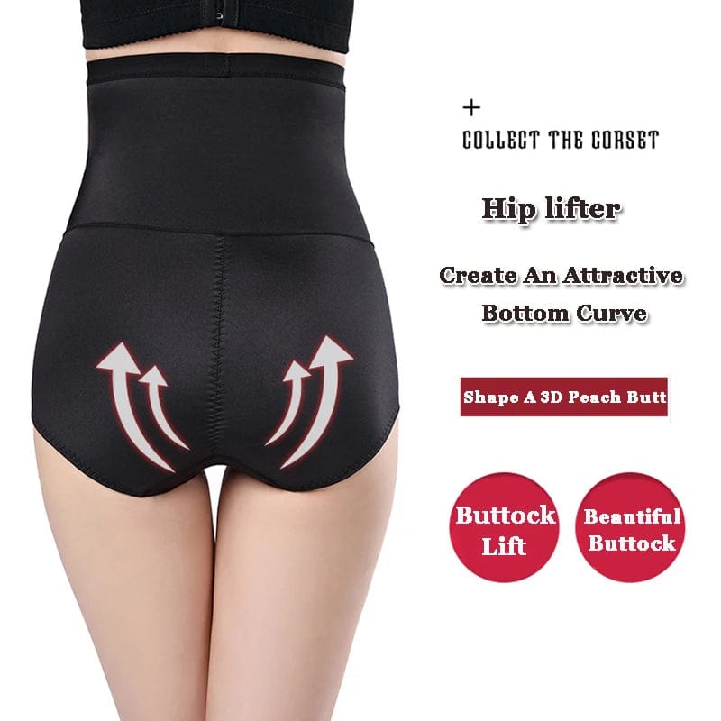  Showlu Fashion Store Women Sexy Cross Butt Lifter Body Shaper Briefs High Waist Trainer Panties Female Tummy Control Shapewear Slimming Underwear