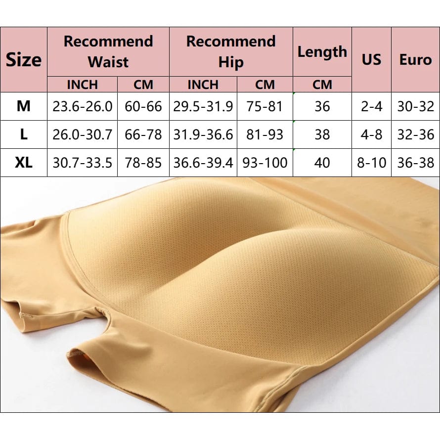  Showlu Fashion Store Women Sexy High Waist Body Shaper Butt Lifter Padded Hip Enhancer Shapewear Tummy Control Panties Fake Ass Shorts