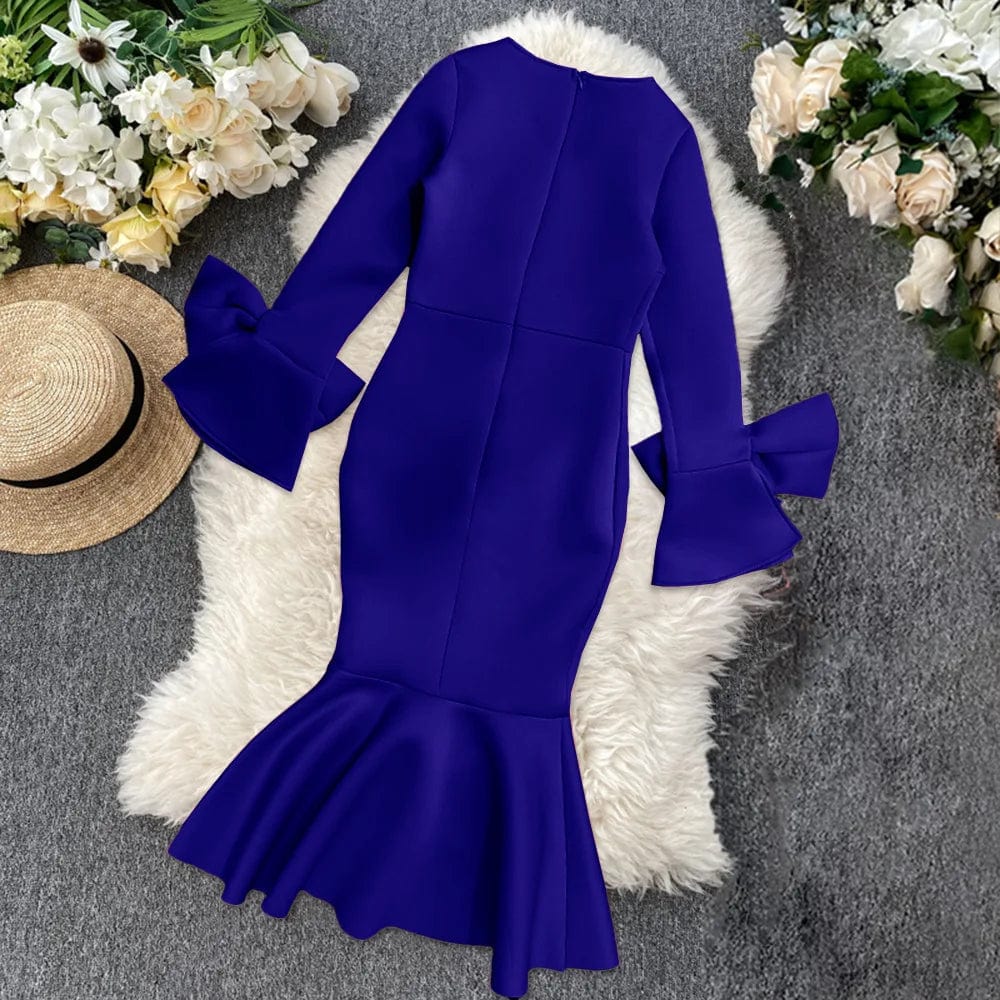 SHOWLU FASHION STORE Women White Long Dress Sexy V Neck Ankle Length New Year Eve Bodycon Party Night Dinner Date Robe Winter New Dresses Big Size