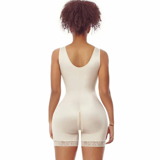  Showlu Fashion Store Women Zipper Butt Lifter Fajas Shapewear High Waist Bodysuit With Seamless Bodyshaper