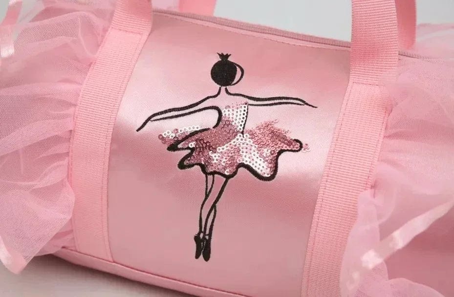 Showlu Fashion Store WUDAOBAO1 2024 New Ballet Dance Bags Pink Girls Sports Dance Kids Backpack Baby Barrels Package Bag Costume Clothes Shoes Dress Handbag