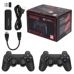  Showlu Fashion Store X2 Plus 256G 50000 Games GD10 Pro 4K Game Stick 3D HD Retro Video Game Console Wireless Controller TV 50 Emulator For PS1/N64/DC