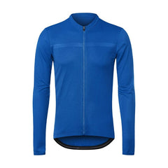 Showlu Fashion Store XXL / Quick-drying breathable sweat-wicking color blue long sleeves 23 Cycling Clothing Men's Bicycle Spring and Summer Long Sleeves Quick-Drying Breathable Road Bike Riding Jacket Mountain Bike Clothes