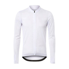 Showlu Fashion Store XXL / Quick-drying breathable sweat-wicking white long sleeves 23 Cycling Clothing Men's Bicycle Spring and Summer Long Sleeves Quick-Drying Breathable Road Bike Riding Jacket Mountain Bike Clothes