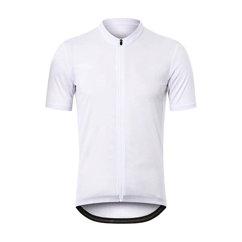 Showlu Fashion Store XXL / Quick-drying breathable sweat-wicking white short sleeves 23 Cycling Clothing Men's Bicycle Spring and Summer Long Sleeves Quick-Drying Breathable Road Bike Riding Jacket Mountain Bike Clothes