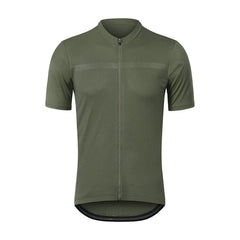 Showlu Fashion Store XXXL / Quick-drying breathable sweat-wicking army green short sleeves 23 Cycling Clothing Men's Bicycle Spring and Summer Long Sleeves Quick-Drying Breathable Road Bike Riding Jacket Mountain Bike Clothes