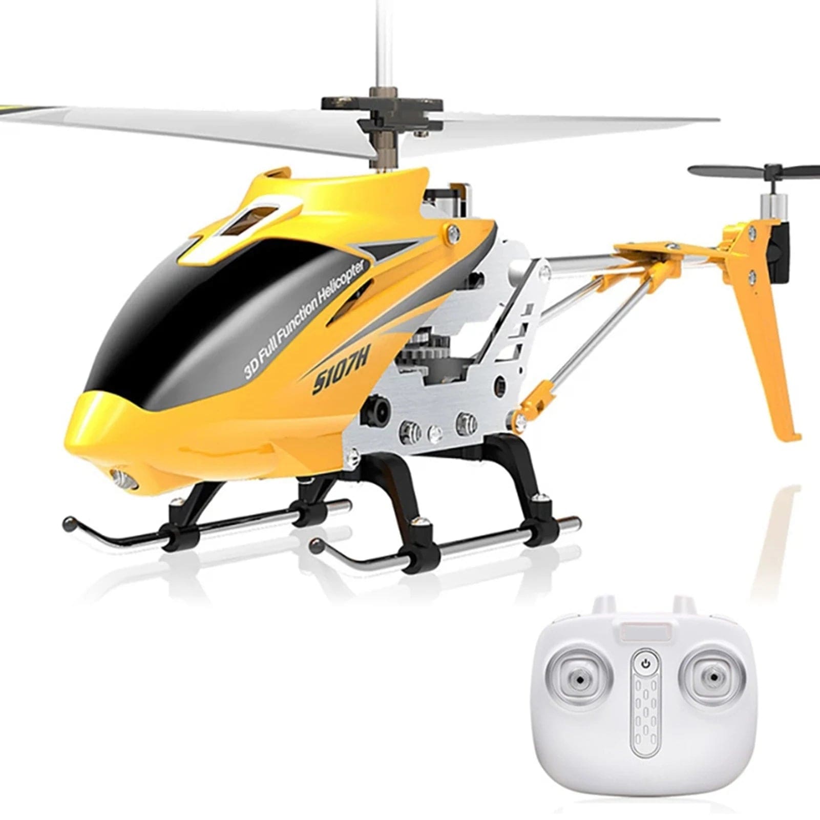  Showlu Fashion Store Yellow 1B SYMA RC Helicopter Remote Control Helicopter Mini RC Toy for Kids Auto-hover Gyro Stabilization One-key Takeoff Landing