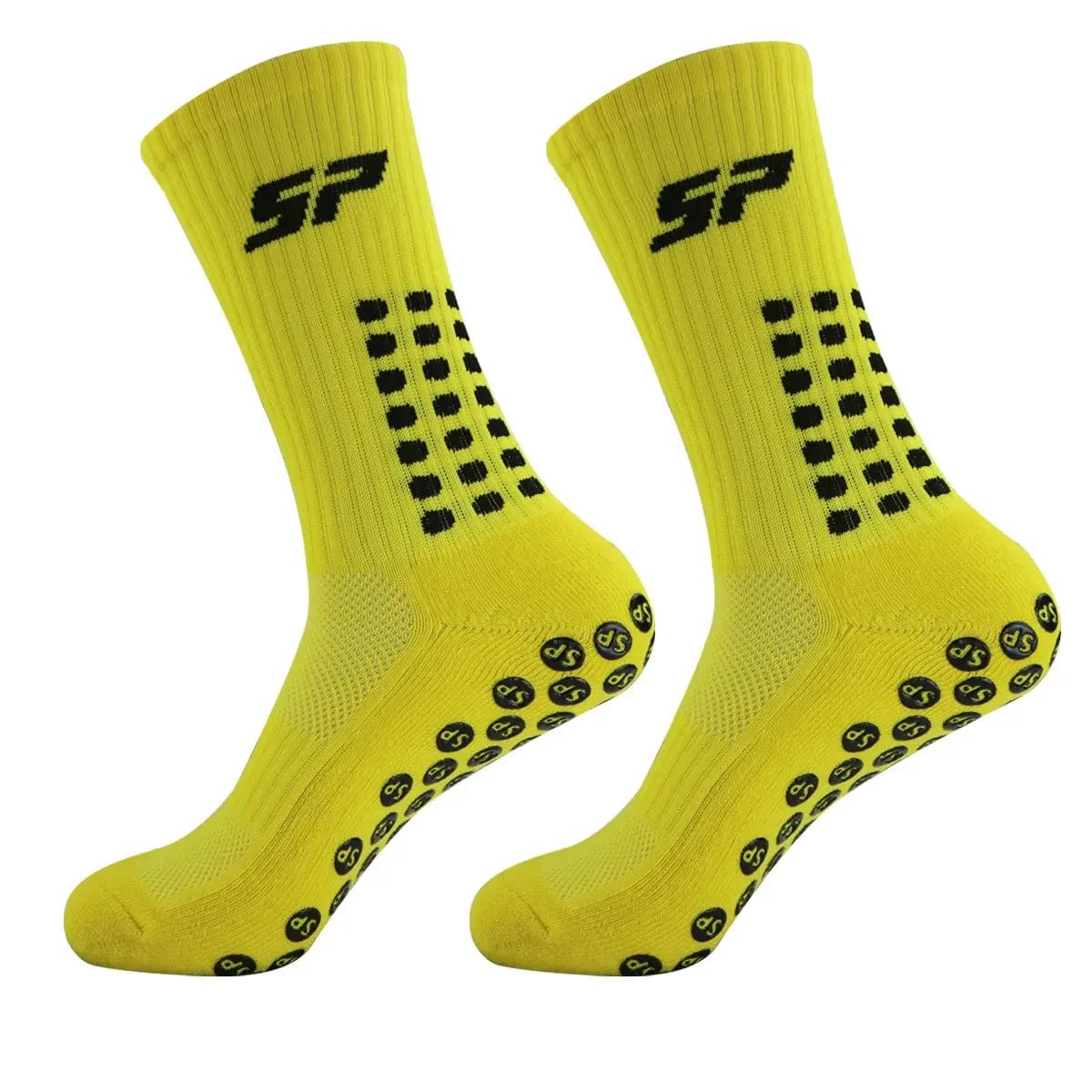 SHOWLU FASHION STORE yellow / 38-45 1 Pair SP Anti Slip Sports Socks Grip socks Football Yoga Socks