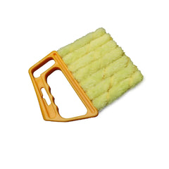  Showlu Fashion Store Yellow EW New Louver Curtain Cleaning Brush Cleaning Brush Detachable Cleaning Brush Cleaning Vent Brush